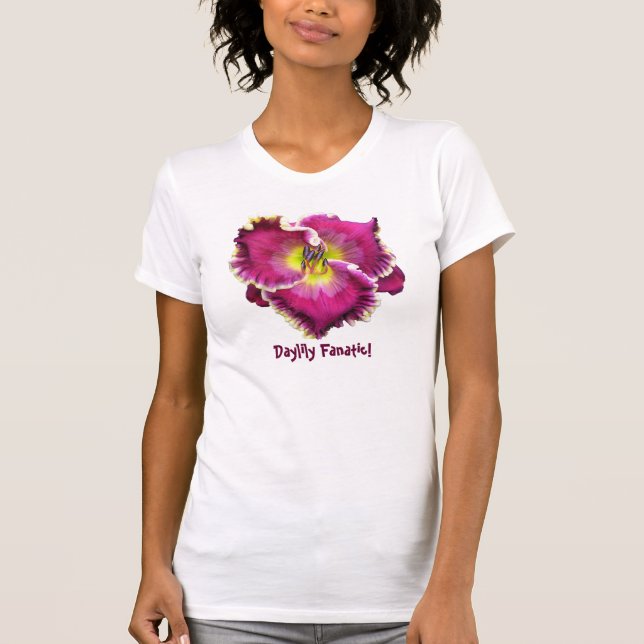 Taglilie-Fanatiker! Shirt (Vorderseite)