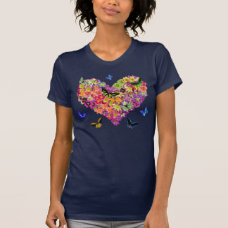 Taglilie-Herz T-Shirt