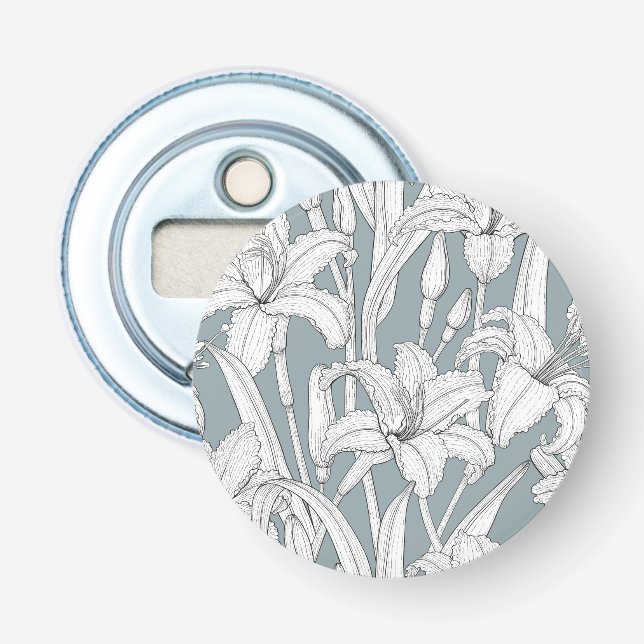 Taglilien Flaschenöffner (Vorderseite)