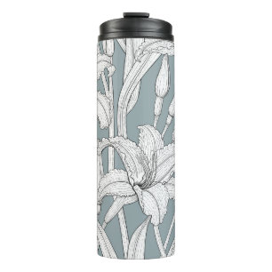 Taglilien Thermosbecher