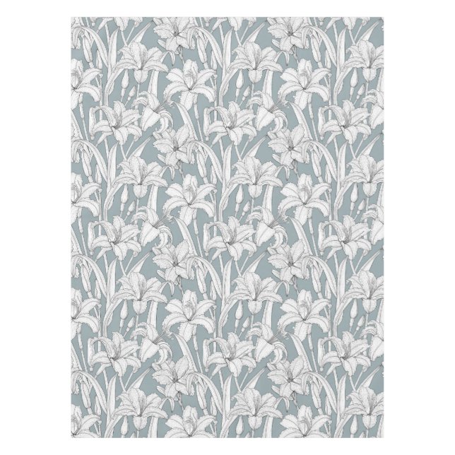 Taglilien Tischdecke (Vorderseite)