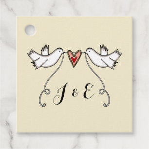Tags der Gastgeschenk Hochzeit der personalisierte Geschenkanhänger
