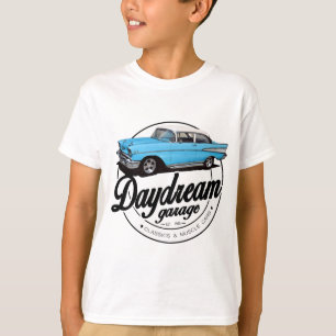 Tagtraum-Garage mit Chevrolet-Bel Air 1957 T-Shirt