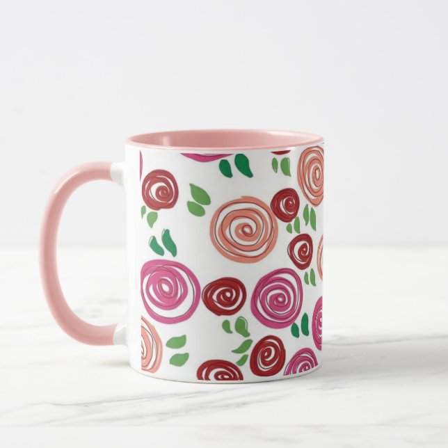 Tagtraum Rosen Tasse (Links)