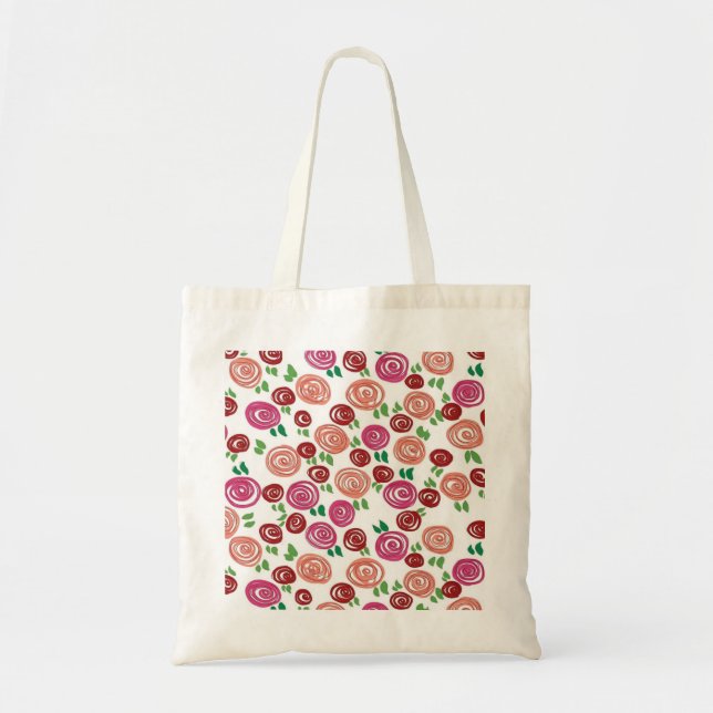 Tagtraum Rosen Tragetasche (Vorne)