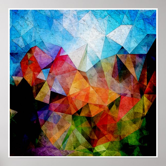 Tagträumen unter blauem Himmel Poster (Vorne)