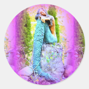 Tagträumer Runder Aufkleber