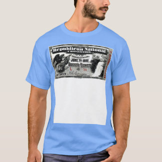 Tagungskarte der Republikaner 1892 T-Shirt