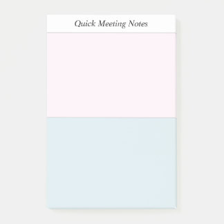 Tagungsnotizen Post-it Klebezettel