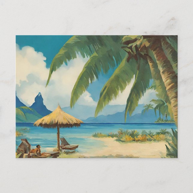 Tahiti (5) postkarte (Vorderseite)
