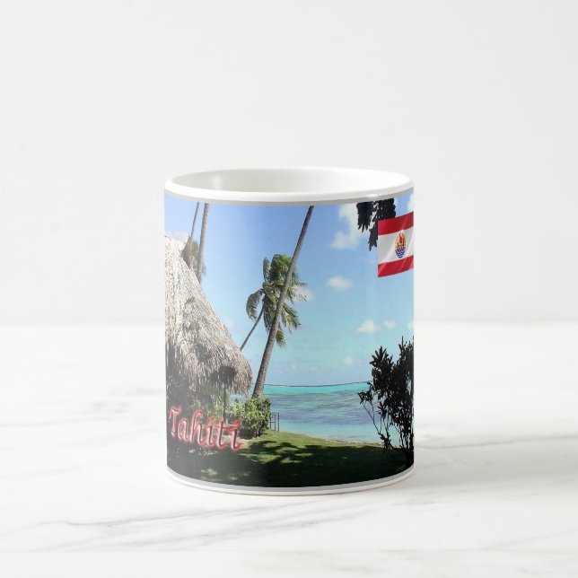 Tahiti - Französisch-Polynesien - Kaffeetasse (Mittel)
