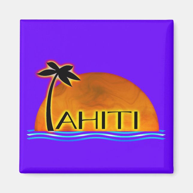 Tahiti Magnet (Vorne)