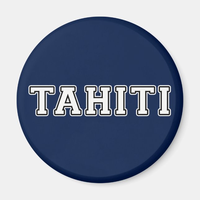 Tahiti Magnet (Vorne)