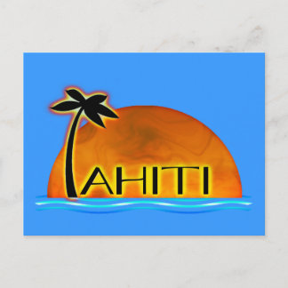 Tahiti Postcard Postkarte