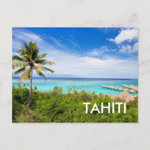 Tahiti Postkarte