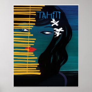 Tahiti-Reiseposter Poster