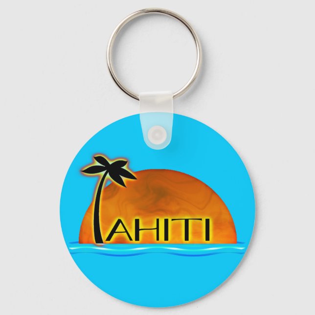 Tahiti Schlüsselanhänger (Vorderseite)