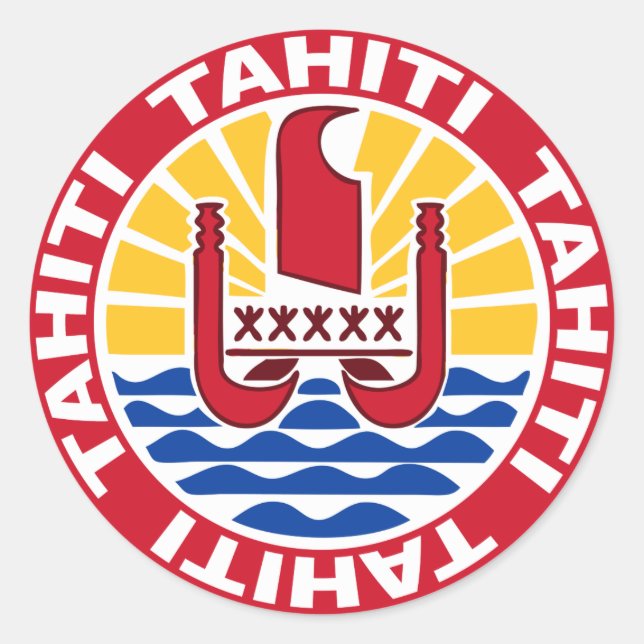 Tahiti sticker (Vorderseite)