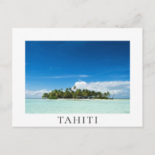 Tahiti, tropische Insel im Pazifik Postkarte