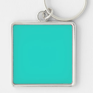 Tahiti Türkis-Aquamarine-Tourmaline Blauer Ozean Schlüsselanhänger