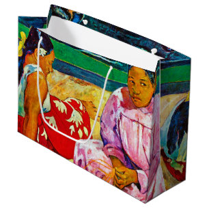 Tahitian Femmes, Gauguin Grand Sac Cadeau