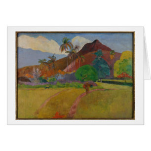 Tahitian Landschaft, 1891 (Öl auf Leinwand)