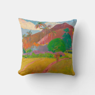 Tahitian Landschaft Paul Gauguin Post-Impressionis Kissen