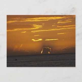 Tahitian Sunset Postkarte