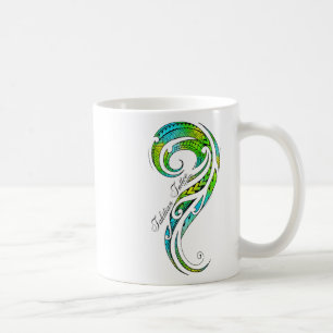 Tahitian Tattoo - Hawaiian Tattoo Graphic _1 Kaffeetasse