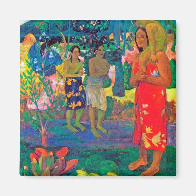 Tahitian Women, Gauguin Magnet (Vorne)