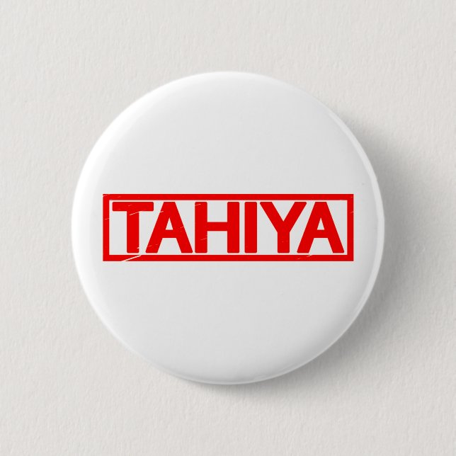 Tahiya-Briefmarke Button (Vorderseite)