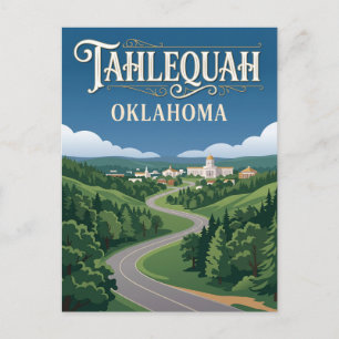 Tahlequah USA Postkarte