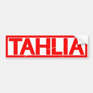 Tahlia Briefmarke Autoaufkleber