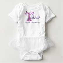 Tahlulah Girls Name & Bedeutung T-Monogramm-Kleidu