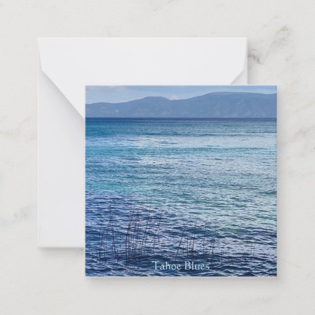Tahoe Blues Mitteilungskarte (Vorderseite)