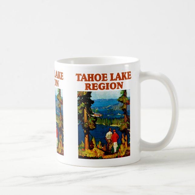 Tahoe Lake Region Café Mug (Droite)