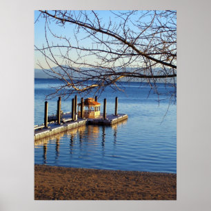 Tahoe Pier Poster