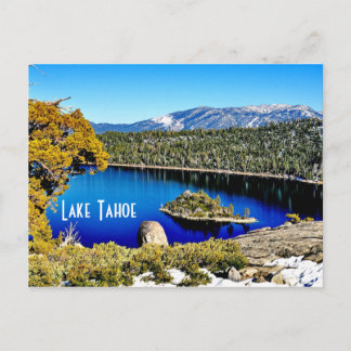 Tahoe Postcard Postkarte