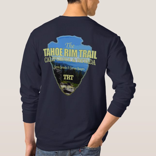 Tahoe Rim (Pfeilspitze) T-Shirt (Rückseite)
