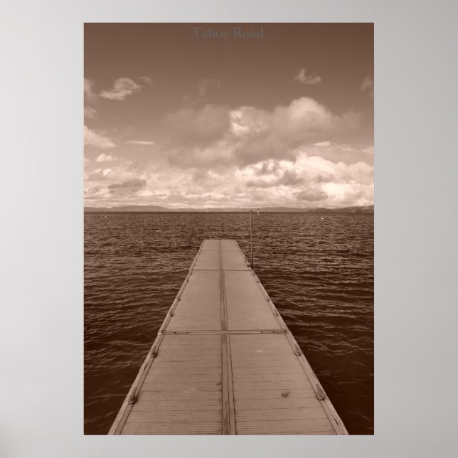 Tahoe Road Poster (Vorne)