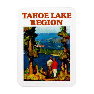 Tahoe See-Region Magnet