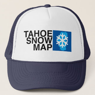 Tahoe Snow Map Hat Truckerkappe
