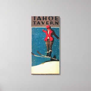 Tahoe Tavern Promo Poster Leinwanddruck