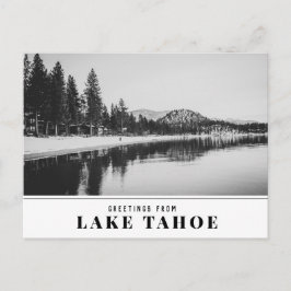 Tahosee bei Pinewild mit Round Hill and Pine Tr Postkarte