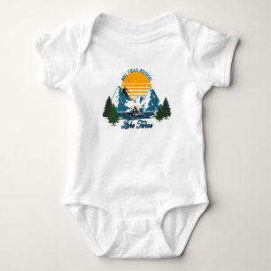 Tahosee: Skijahr, Schnee Ski und Wasserski Baby Strampler