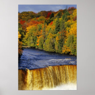 Tahquamenon Falls in UP Michigan Poster