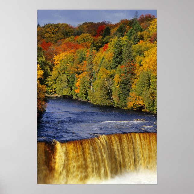 Tahquamenon Falls in UP Michigan Poster (Vorne)