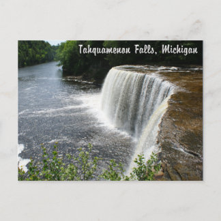 Tahquamenon Falls, Paradise, Michigan Postkarte