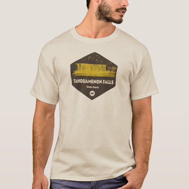 Tahquamenon Falls Staat Park Michigan T-Shirt (Vorderseite)