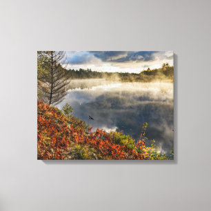 Tahquamenon River Sonnenaufgang Paradise, Michig Leinwanddruck